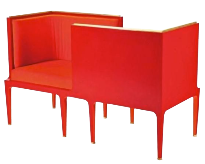 ADEUX LoveSeat canape conversation confident
