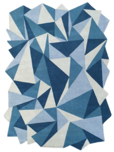DUBUFFET Collection - "Iceberg" Dubuffet Iceberg bleu blue nattier gris argent ciel