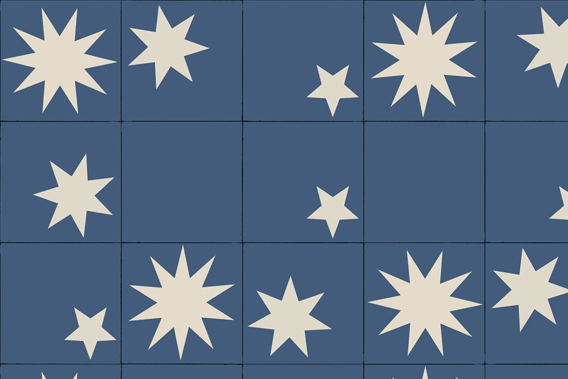 cement hydraulic mosaique encaustic tiles carreaux carrelage hoadem sapphire