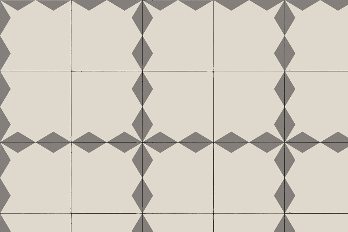 cement hydraulic mosaique encaustic tiles carreaux carrelage grey amedeo grigio